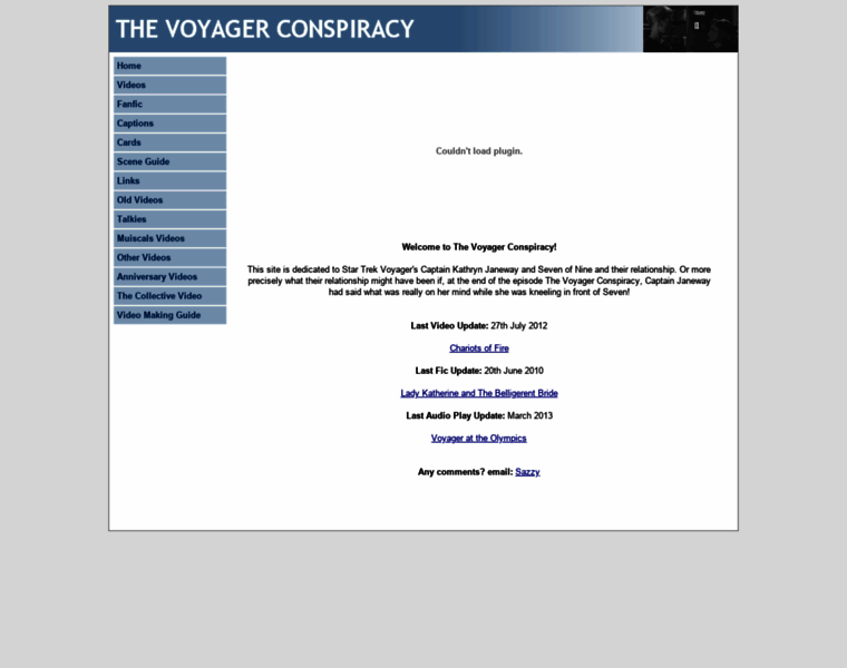 Voyager-conspiracy.co.uk thumbnail