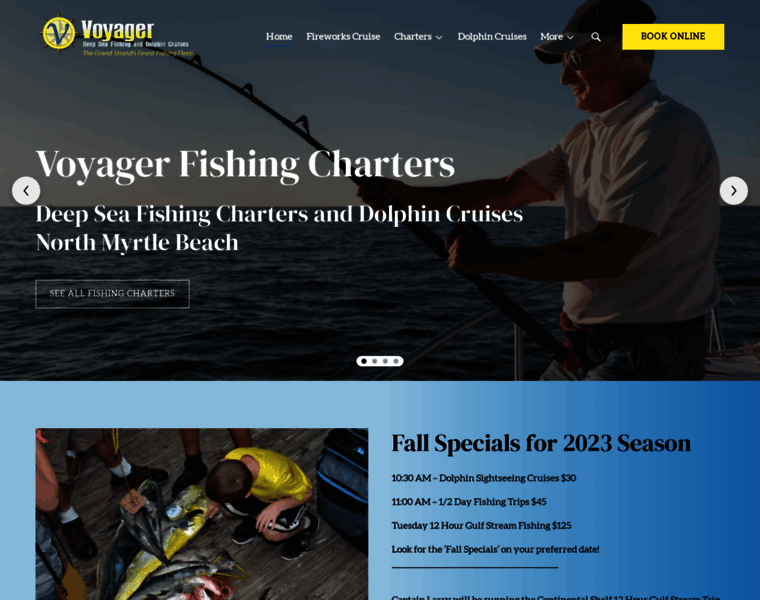Voyagerfishingcharters.com thumbnail