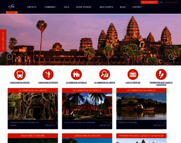 Voyages-au-cambodge.com thumbnail