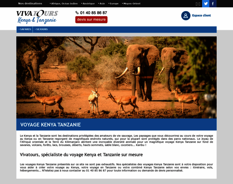 Voyages-kenya-tanzanie.fr thumbnail