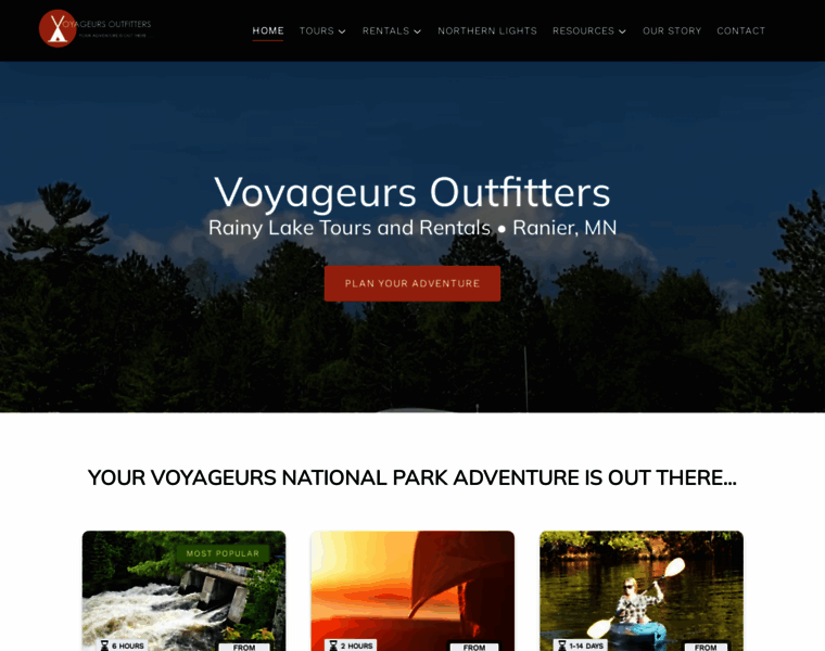 Voyageursoutfitters.com thumbnail