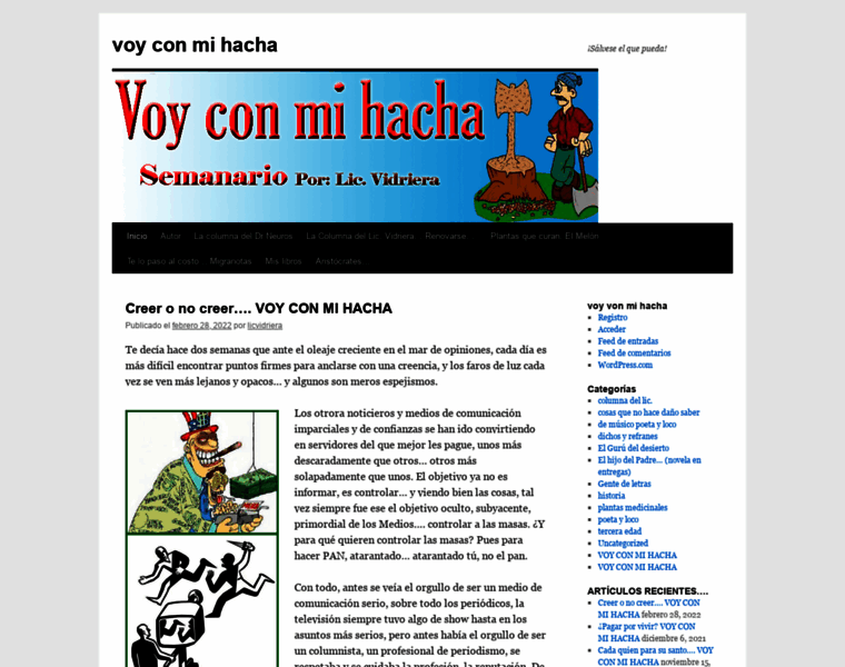 Voyconmihacha.com thumbnail