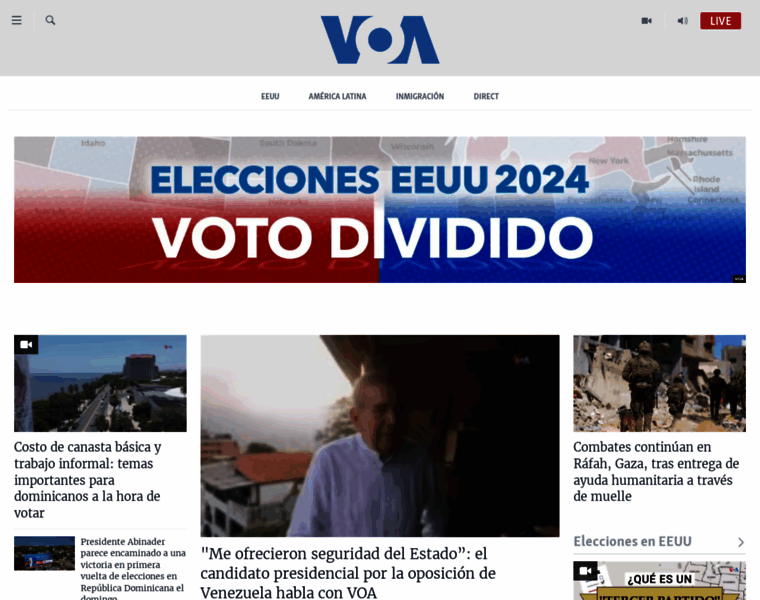 Vozdeamerica.com thumbnail