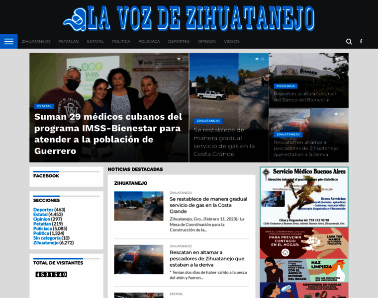 Vozihuatanejo.com.mx thumbnail