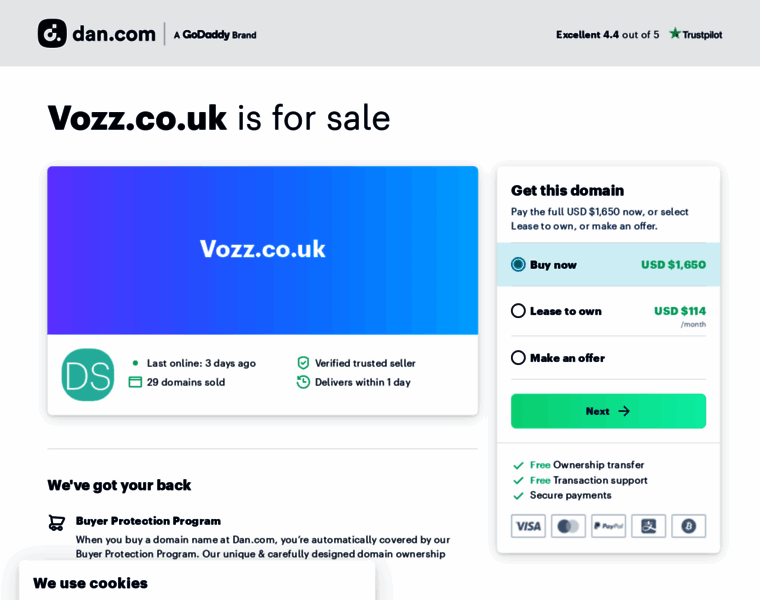 Vozz.co.uk thumbnail