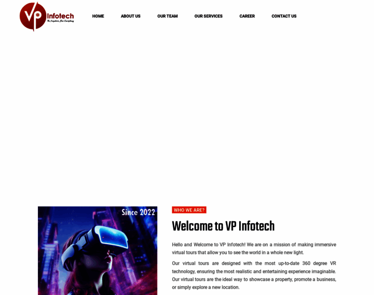 Vpinfotech.in thumbnail