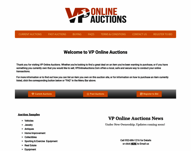 Vponlineauctions.com thumbnail