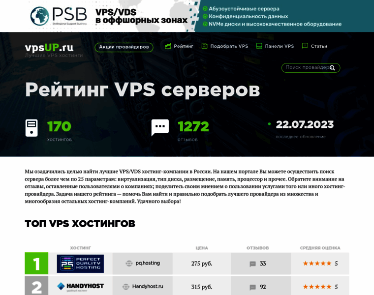 Vpsup.ru thumbnail