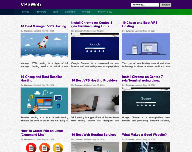 Vpsweb-hosting.com thumbnail