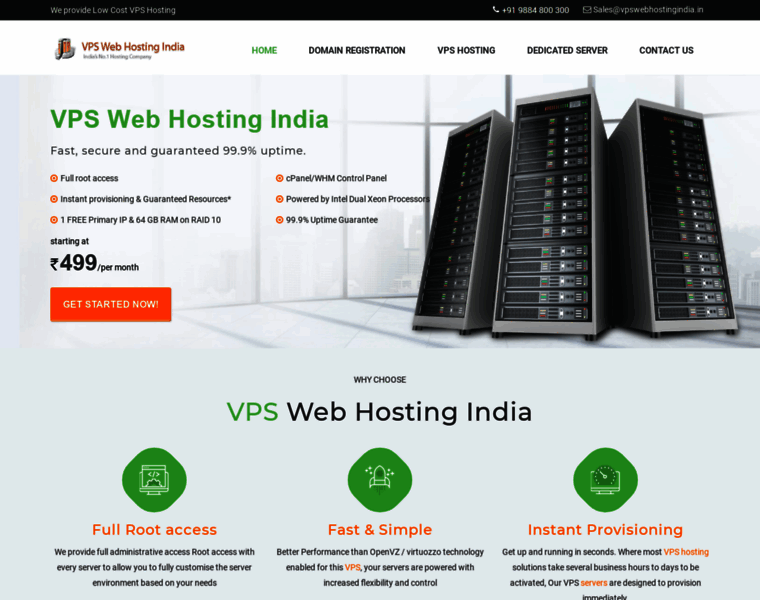 Vpswebhostingindia.in thumbnail