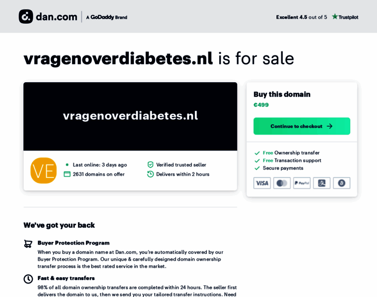 Vragenoverdiabetes.nl thumbnail