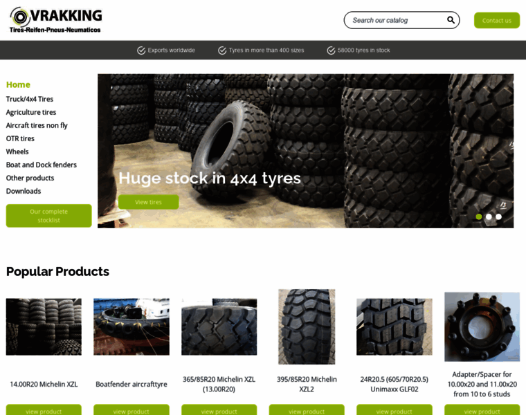 Vrakking-tires.com thumbnail