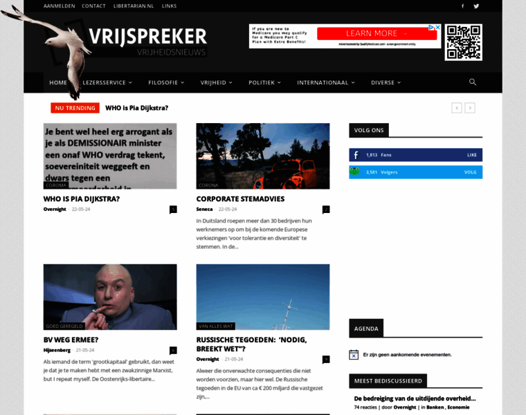 Vrijspreker.nl thumbnail