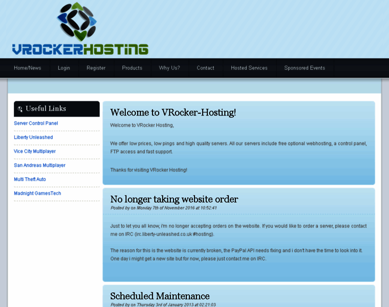 Vrocker-hosting.co.uk thumbnail
