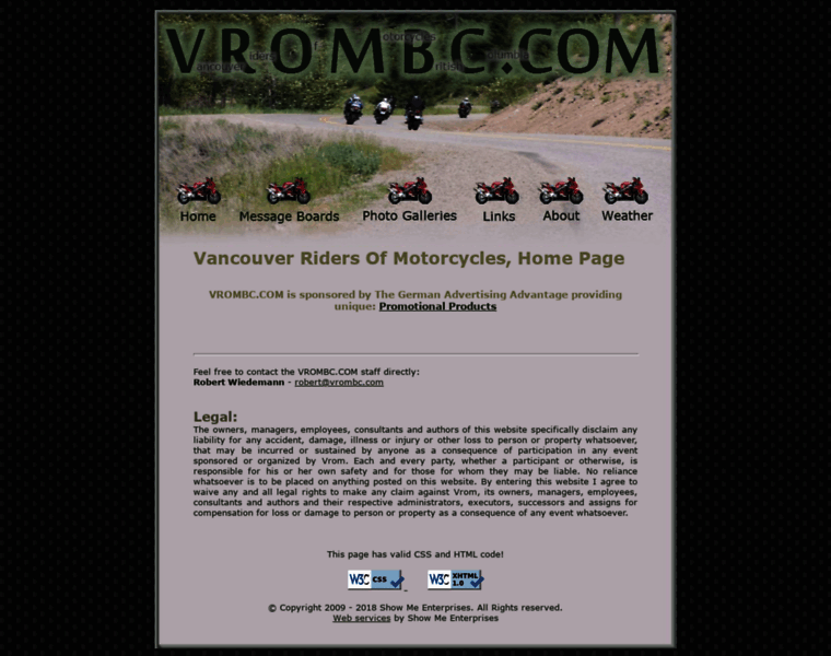 Vrombc.com thumbnail