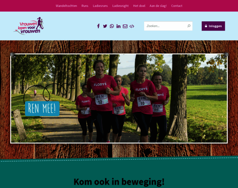 Vrouwenlopenvoorvrouwen.nl thumbnail