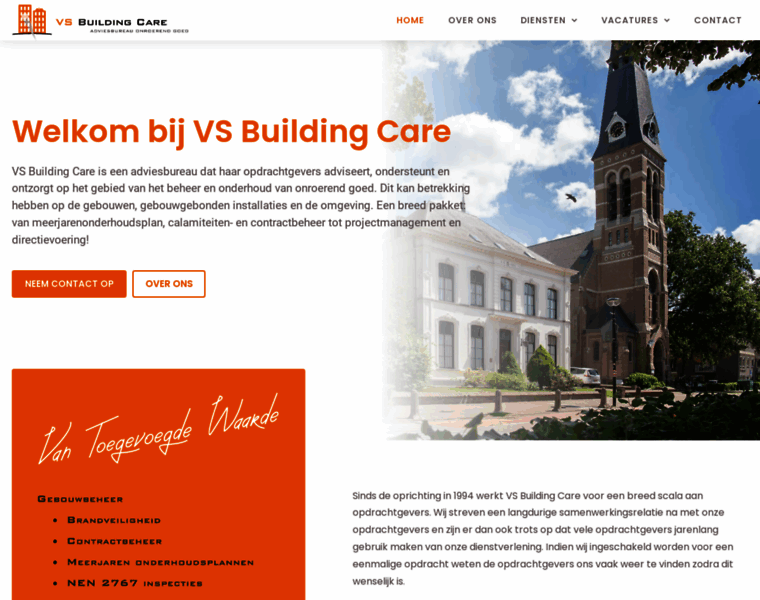 Vsbuildingcare.nl thumbnail