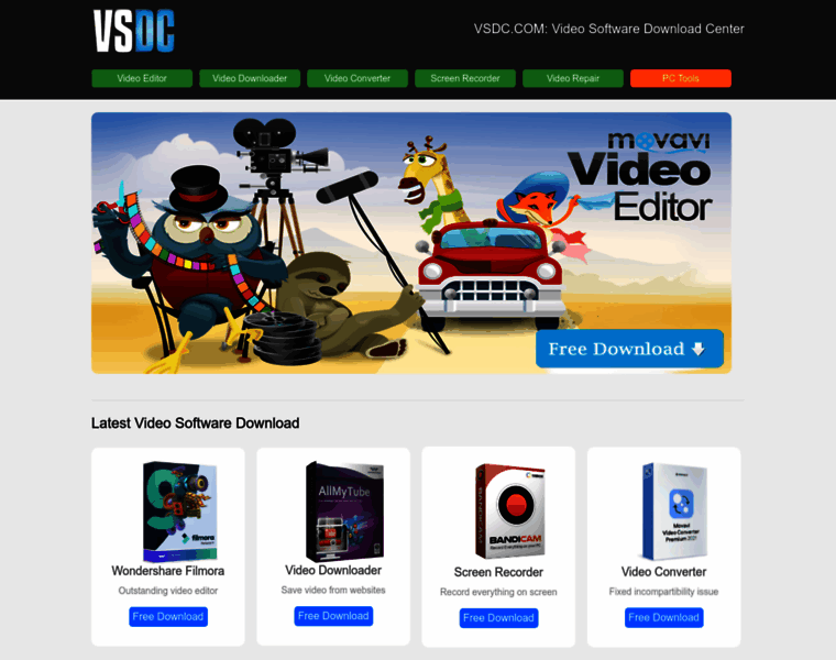Vsdc.com thumbnail