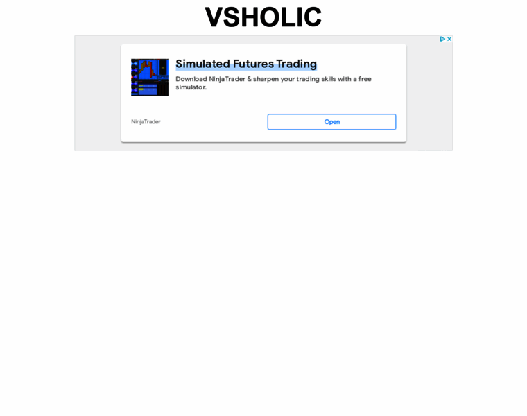 Vsholic.com thumbnail