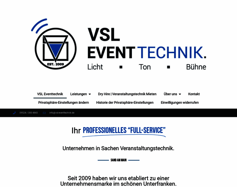 Vsl-eventtechnik.de thumbnail