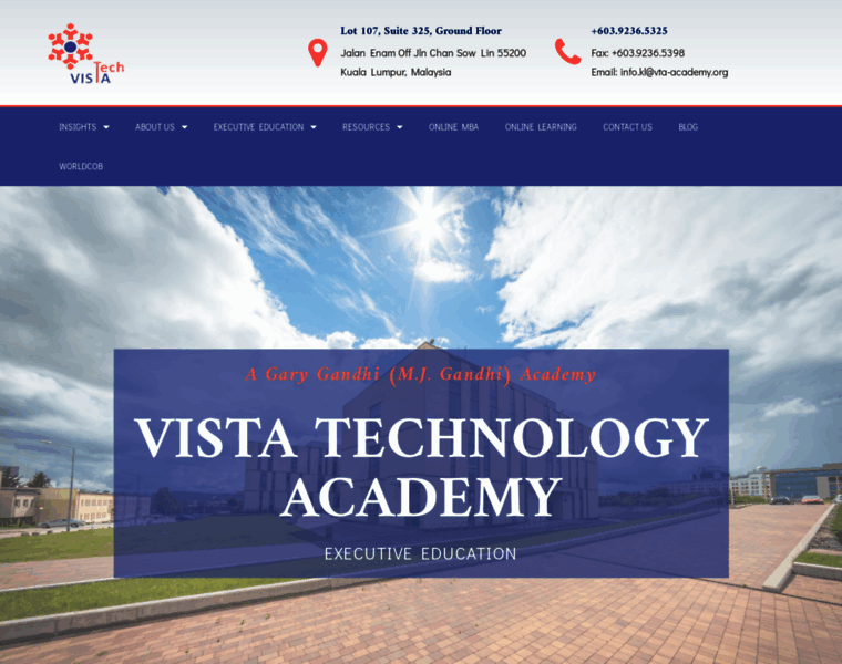 Vta-academy.org thumbnail