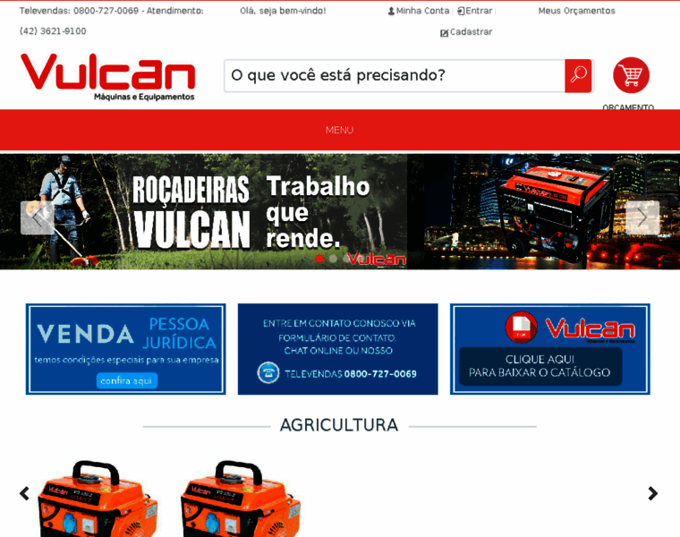 Vulcanequipamentos.com.br thumbnail