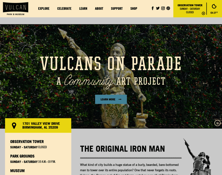 Vulcanpark.org thumbnail