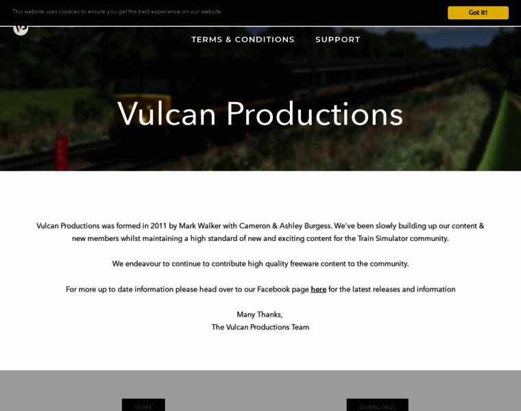 Vulcanproductions.co.uk thumbnail
