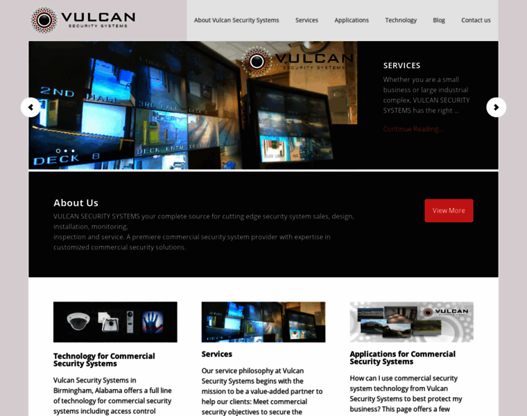 Vulcansecuritysystems.com thumbnail