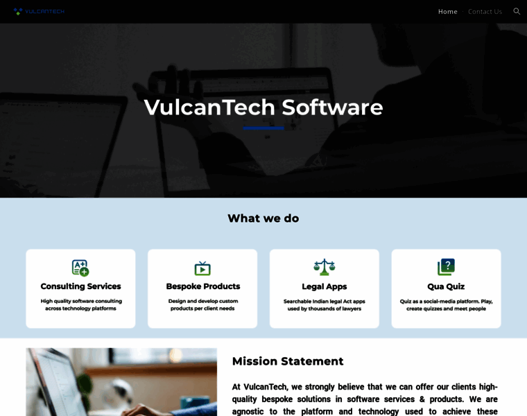 Vulcantechsoftware.com thumbnail