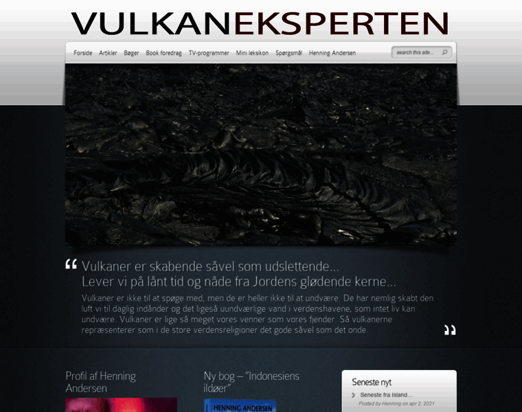 Vulkaneksperten.dk thumbnail