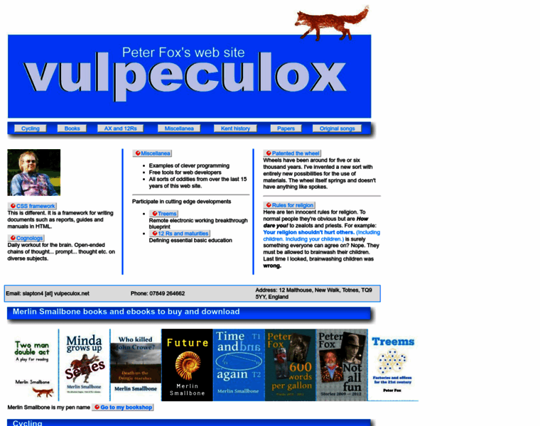 Vulpeculox.net thumbnail