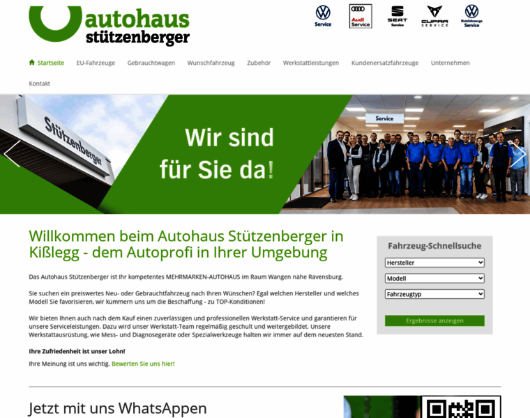 Vw-autohaus-stuetzenberger.de thumbnail