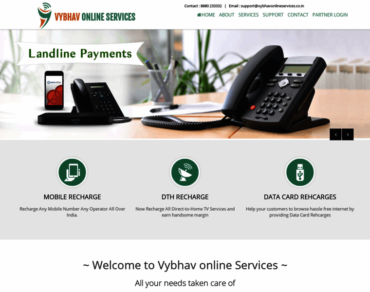 Vybhavonlineservices.co.in thumbnail