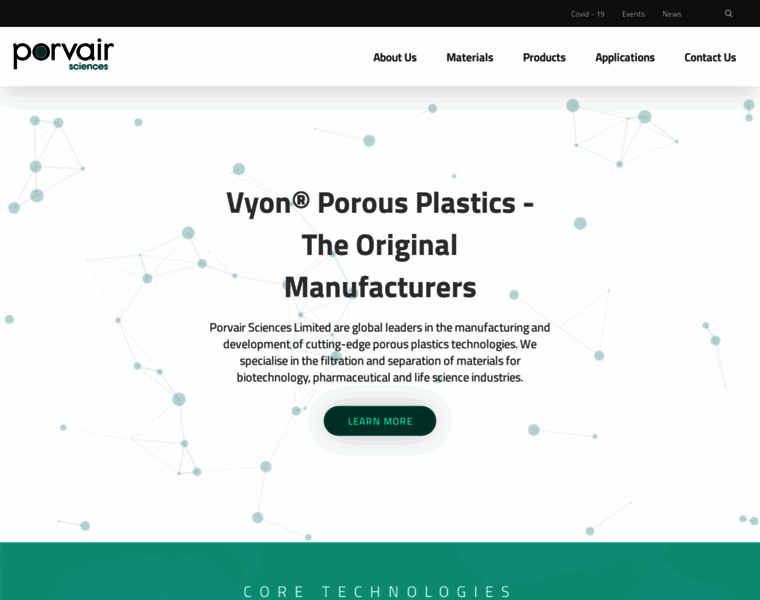Vyonporousplastics.com thumbnail