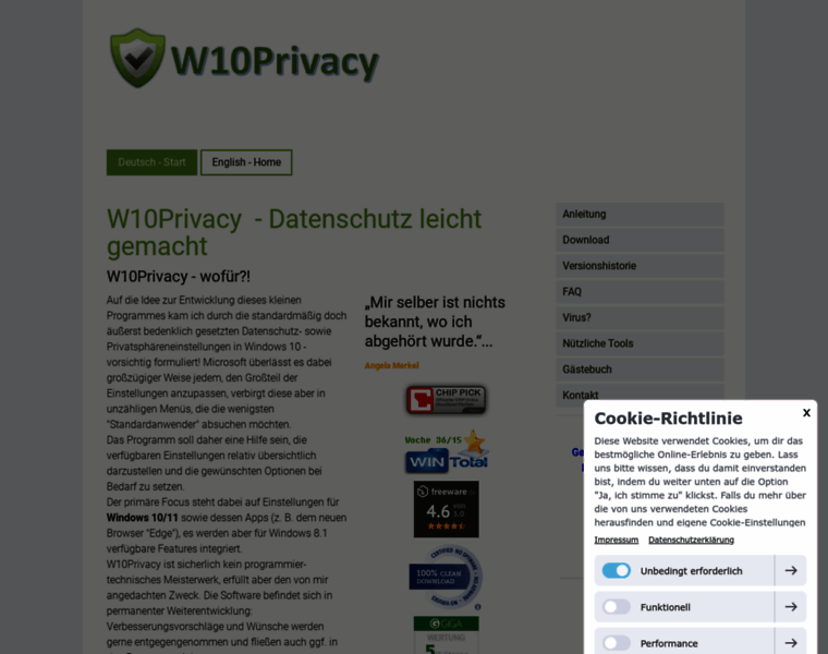 W10privacy.de thumbnail