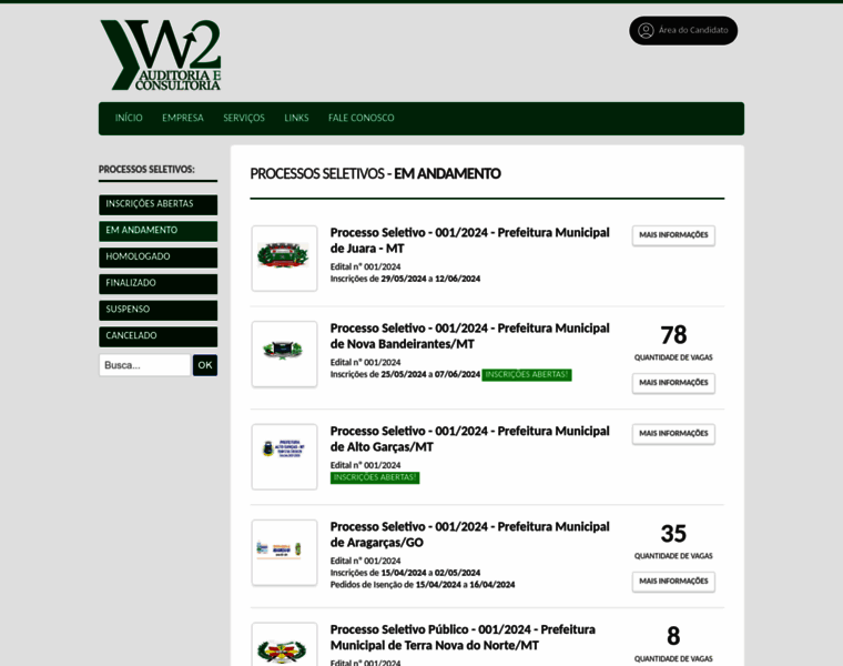 W2consultores.com.br thumbnail