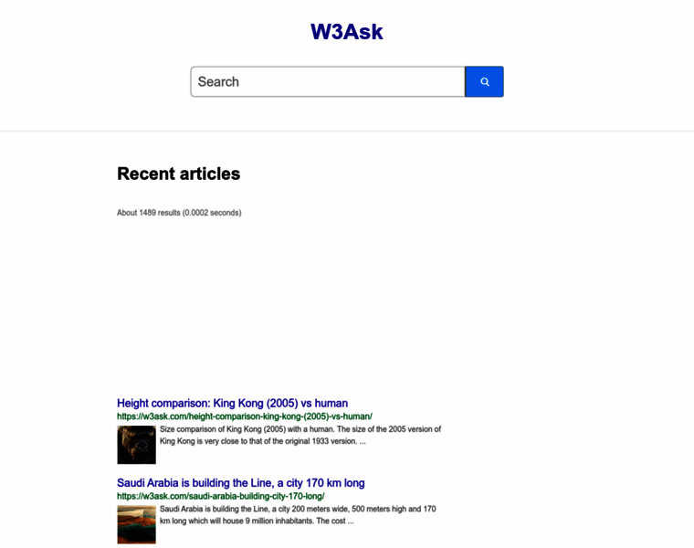 W3ask.com thumbnail