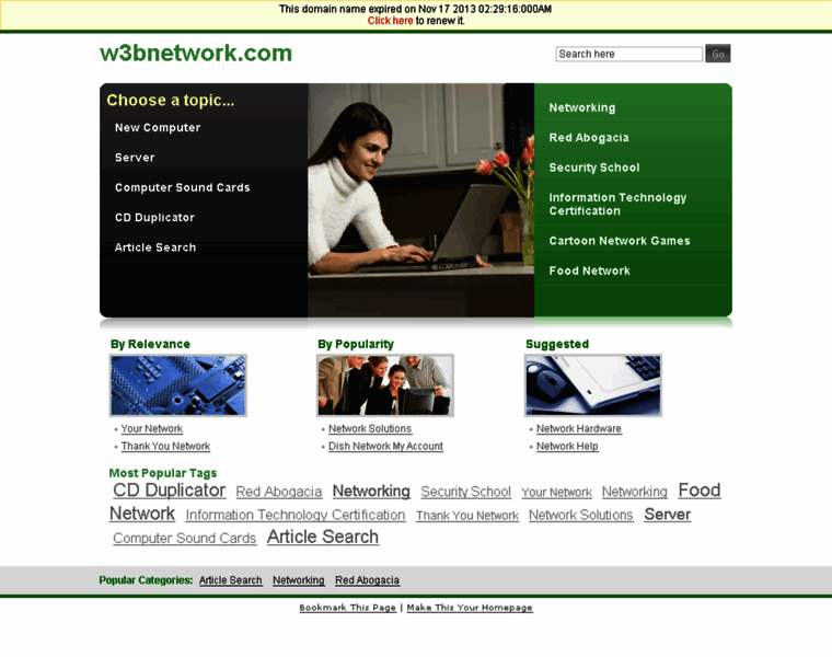 W3bnetwork.com thumbnail