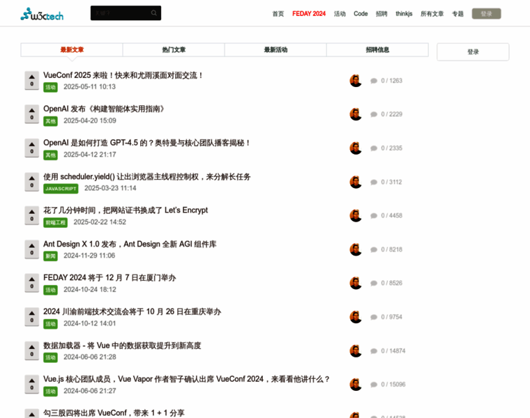 W3ctech.com thumbnail