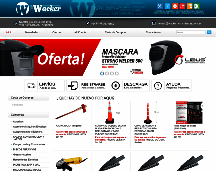 Wackerherramientas.com.ar thumbnail