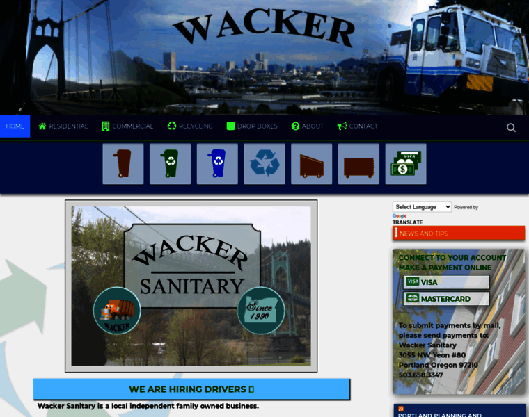 Wackersanitary.com thumbnail