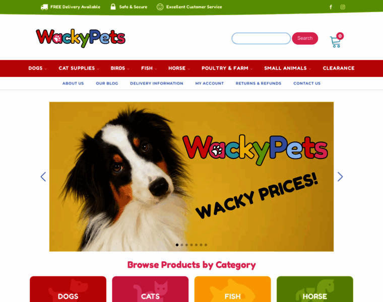 Wackypets.co.uk thumbnail