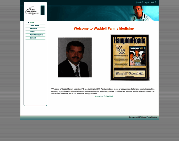 Waddellfamilymedicine.com thumbnail