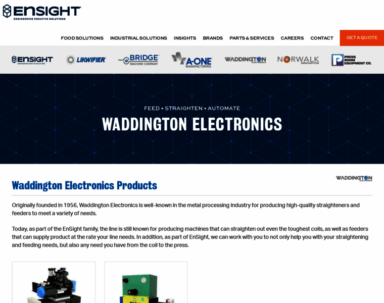 Waddingtonelectronics.com thumbnail