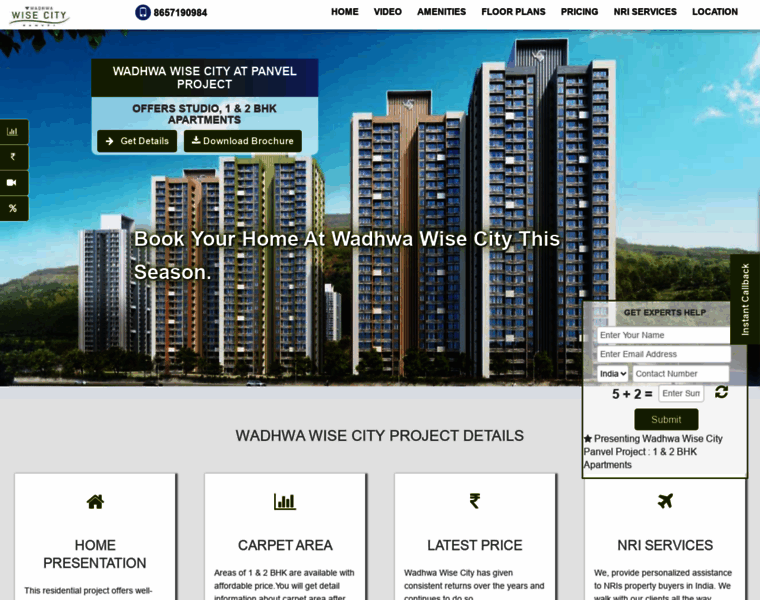 Wadhwaswisecity.com thumbnail