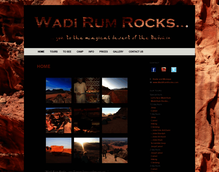 Wadirumrocks.com thumbnail