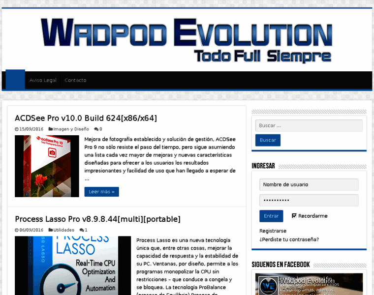 Wadpod-evolution.com thumbnail