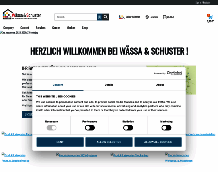 Waessa-schuster.de thumbnail