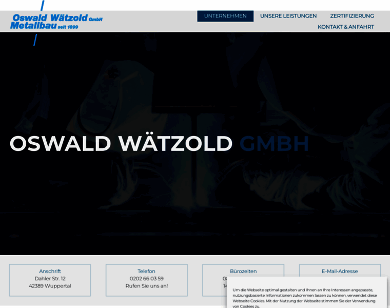 Waetzold-metallbau.com thumbnail